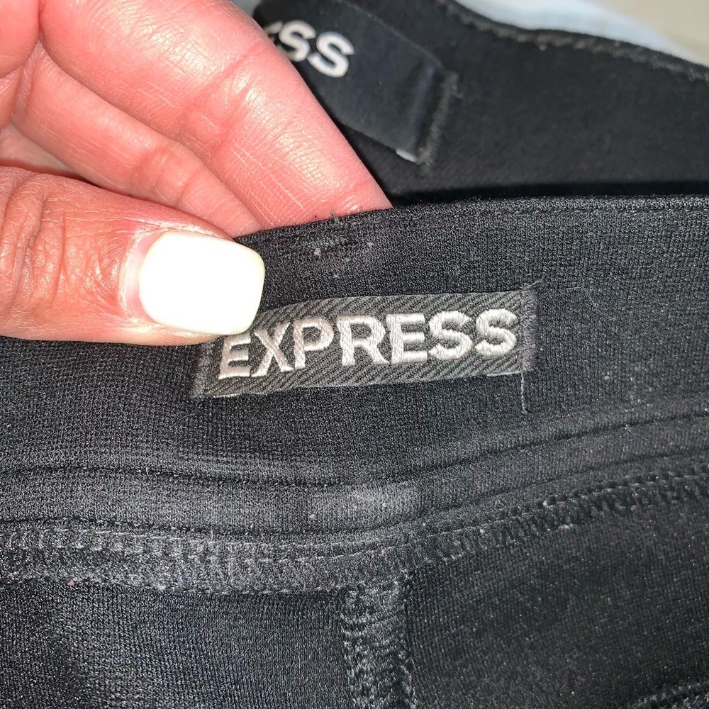 Express Black Legging, High Rise, Size 4 - Picture 5 of 5